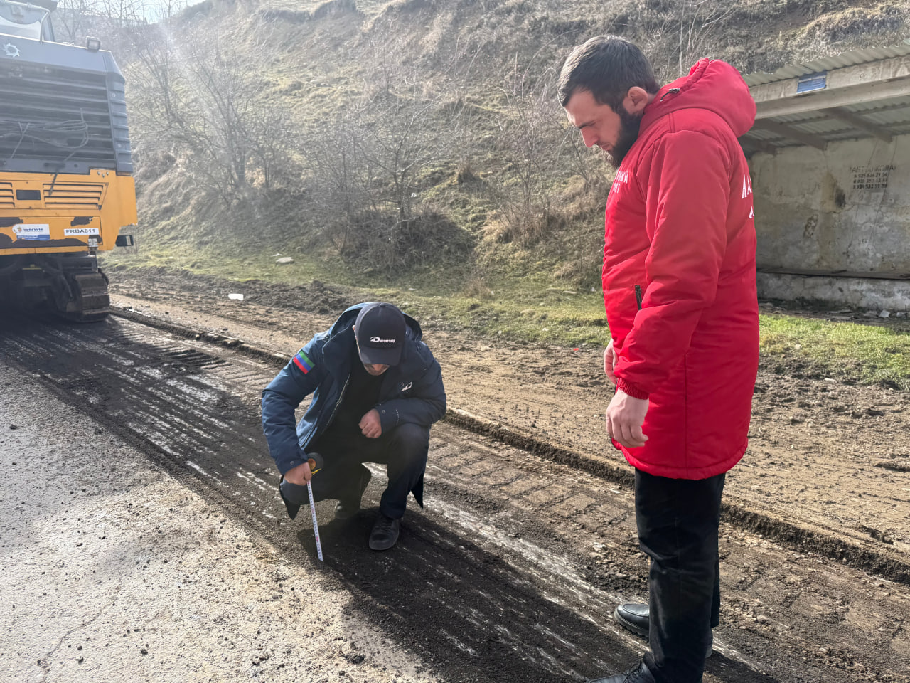 В Хивском районе стартовал ремонт трассы, связывающей семь районов Дагестана